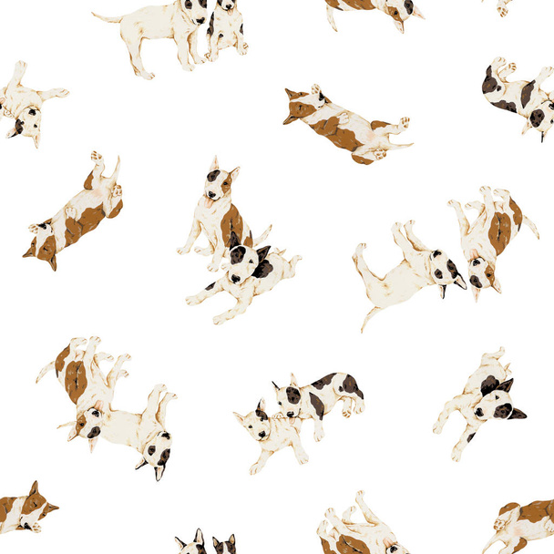 Mooie hond patroon - Foto, afbeelding