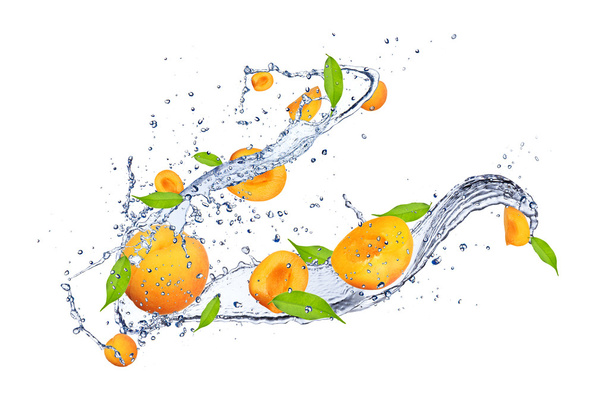 Fresh apricots - Photo, Image