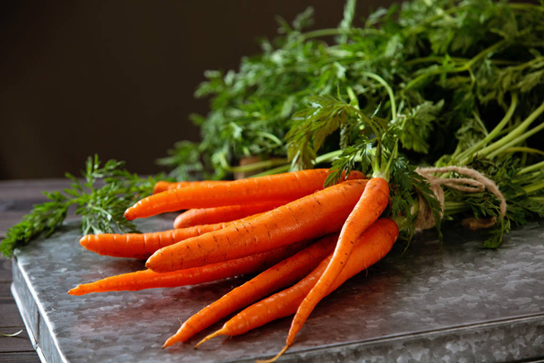 Heap of ripe carrots. - Photo, Image