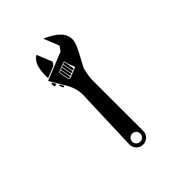 Adjustable wrench icon - Wektor, obraz