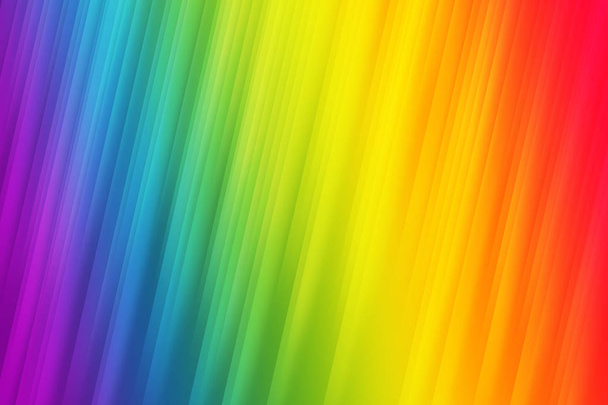 Pride rainbow colors Abstract Background - Photo, Image