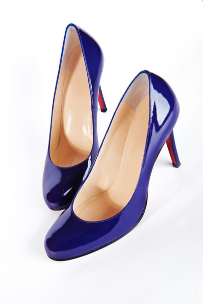 Blue women shoes - Photo, Image