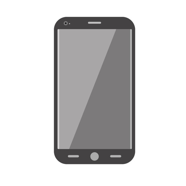 Реалистичный мобильный телефон
  - Вектор,изображение
