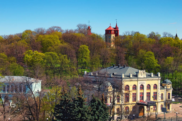 キエフ。ウクライナ 10、2017年 4 月: 歴史的建物の国立フィル ハーモニー キエフのウクライナの - 写真・画像