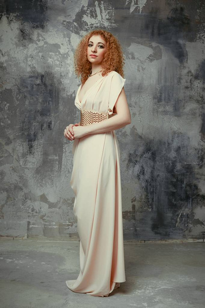 Young woman in elegant dress - Foto, Imagem