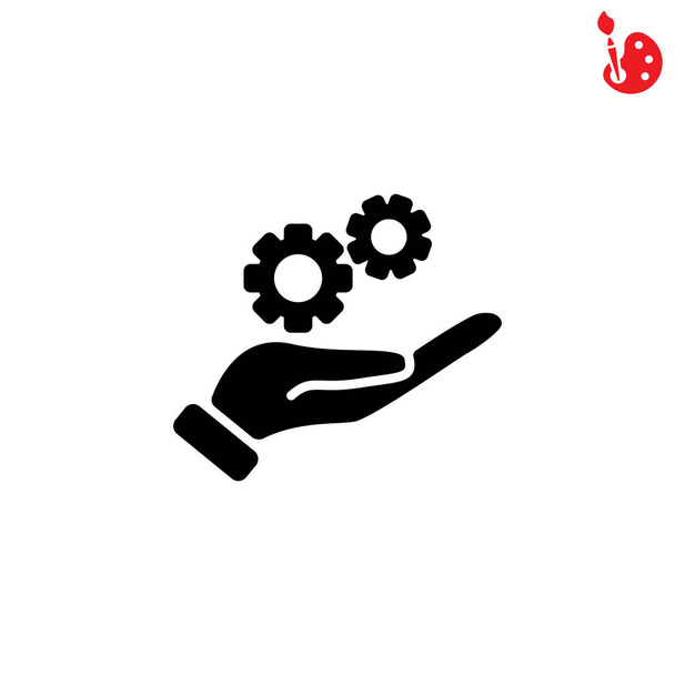 Значок Gears tools
 - Вектор,изображение