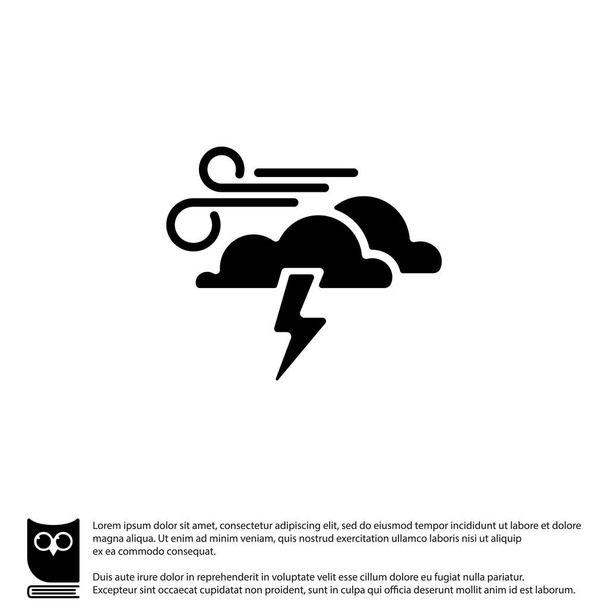 Wetter einfaches Symbol  - Vektor, Bild