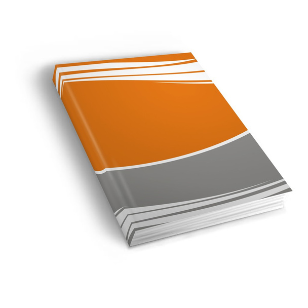 3d render of books on white background - Photo, Image