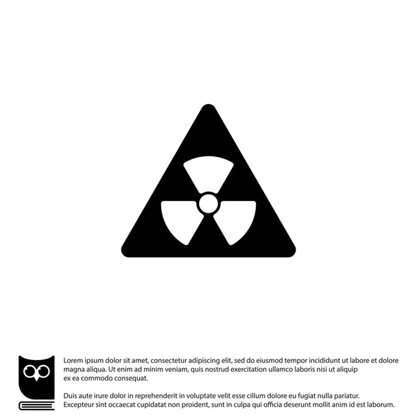 Simbolo di pericolo di radiazioni
 - Vettoriali, immagini