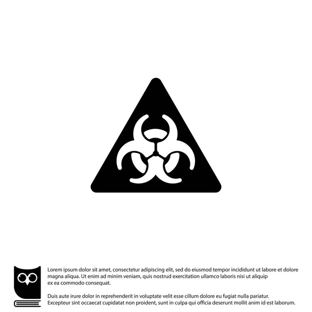 放射の危険の記号 - ベクター画像