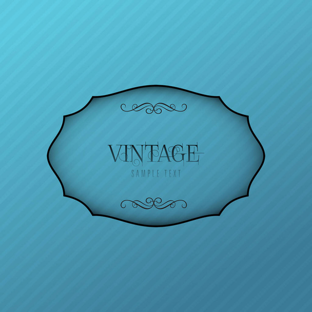Vintage Design Template backgrounds - Wektor, obraz