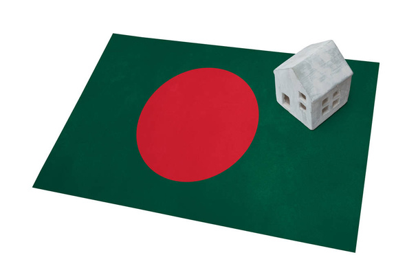 La casita sobre la bandera - Bangladesh
 - Foto, Imagen