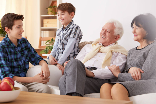 Grandparents and grandsons - Photo, Image