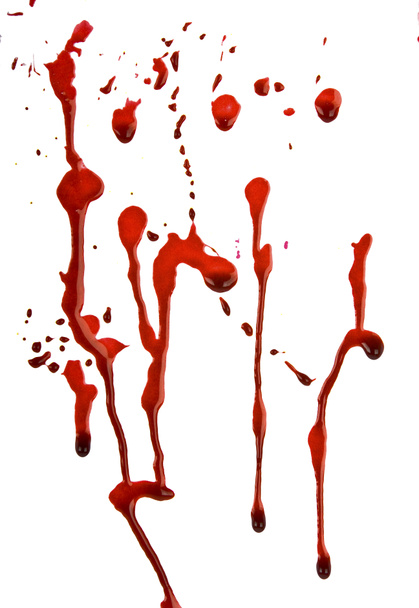 Druipend bloed - Foto, afbeelding