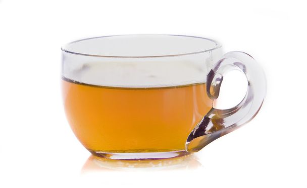herbata w filiżance izolowane na białym tle - Zdjęcie, obraz