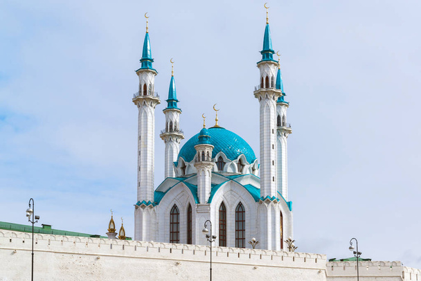 mosque Kul-Sharif. Russia, Tatarstan - 写真・画像