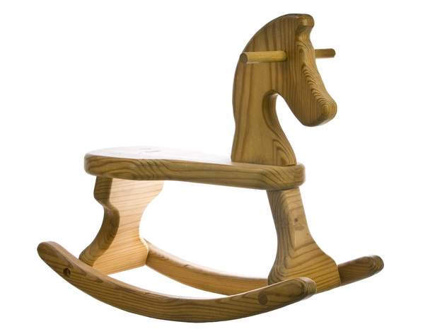 іграшковий кінь-качалка дерев'яні
 - Фото, зображення