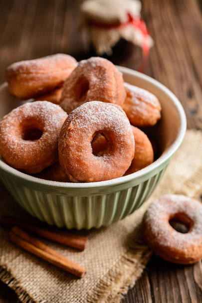  Delicious Cinnamon doughnuts - Photo, Image