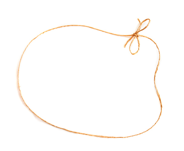 弓で麻糸で作った枠 - 写真・画像