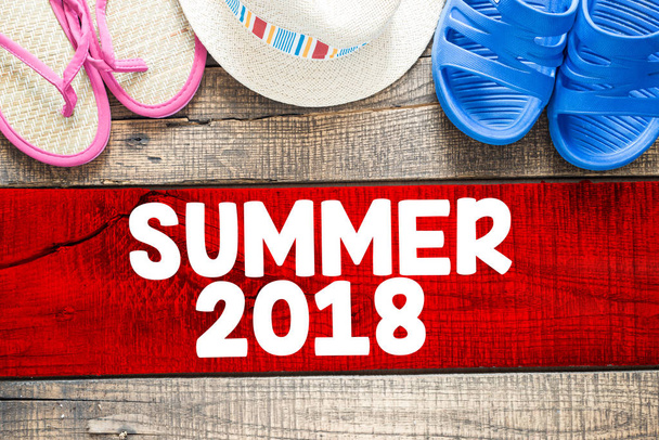 2018 summer  items - Foto, imagen