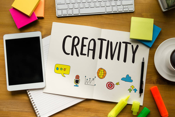 CREATIVITY Creative and Design Thinking Innovation Process and i - 写真・画像