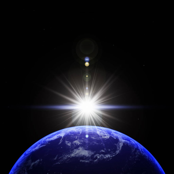 地球の 3 d cg のレンダリング - 写真・画像