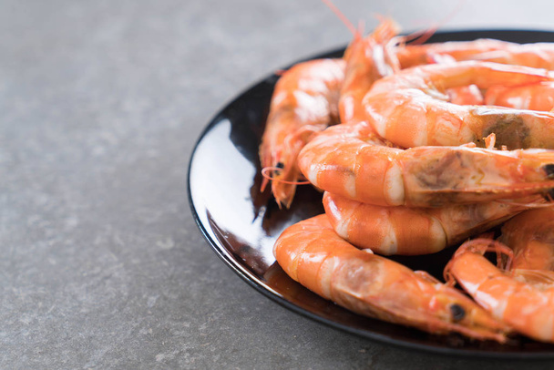 Whole Cooked Tiger Prawn  - Photo, Image
