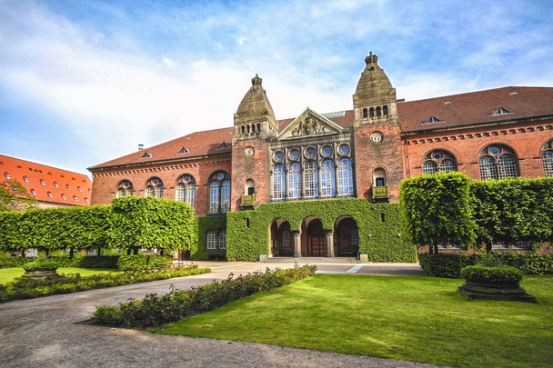 Biblioteca Reale di Copenaghen, Danimarca in estate
. - Foto, immagini