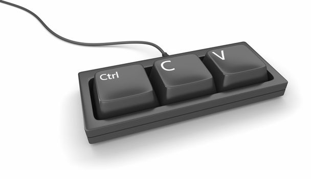 Copy paste keyboard - Photo, Image