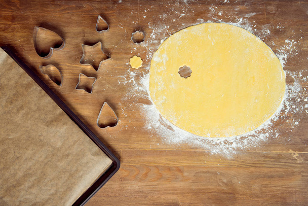 raw shaped cookie - Fotó, kép