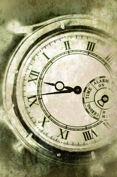 Vintage reloj grunge cara
 - Foto, imagen