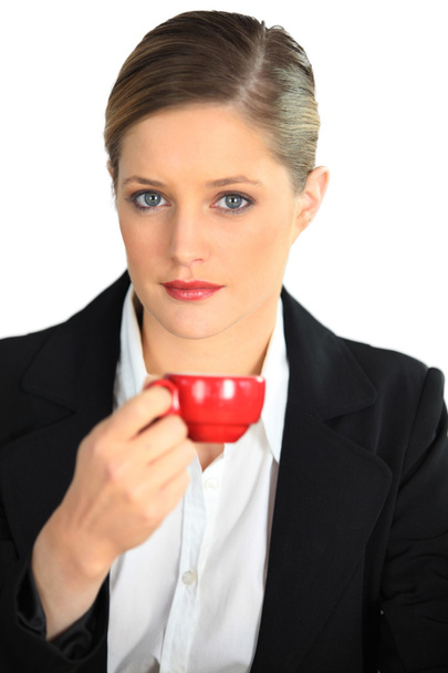 Businesswoman with a cup of coffee - Foto, immagini