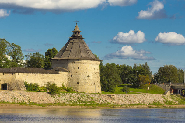 View of the Pskov Krom or Kremlin - Valokuva, kuva