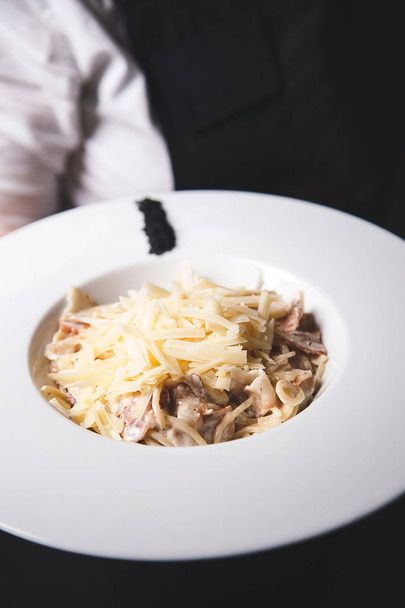 Dish with pasta - Foto, Bild