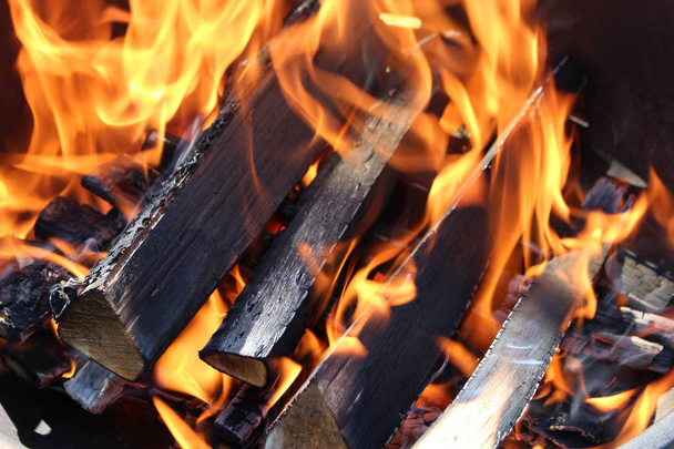 Flames of fire four - Фото, зображення