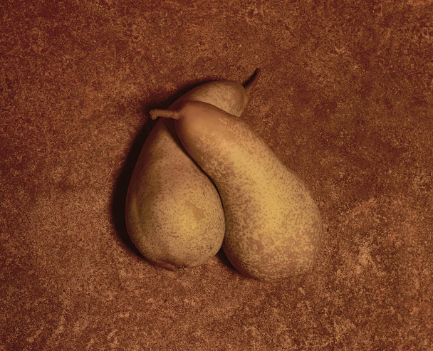 due pere coccole
 - Foto, immagini