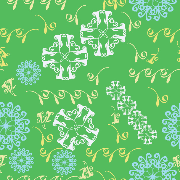 Floral - seamless pattern - Vector, Imagen