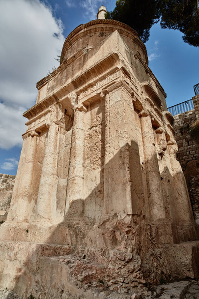 アブサロムの墓、エルサレム - 写真・画像