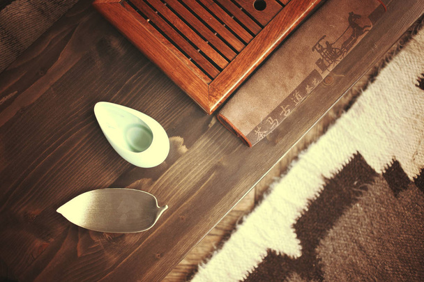 objects for tea ceremony  - Foto, imagen