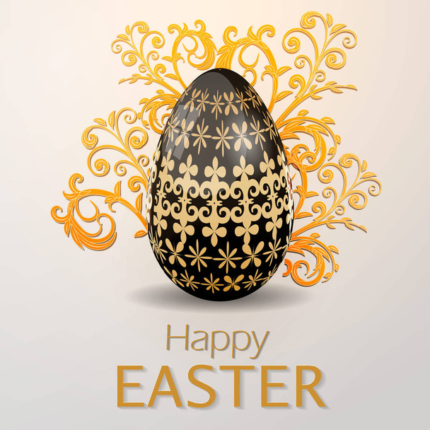 Happy Easter  greeting card  - Vector, Image