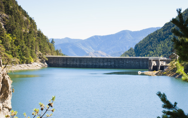 Concrete dam wall of Valley of Marvels - Photo, Image