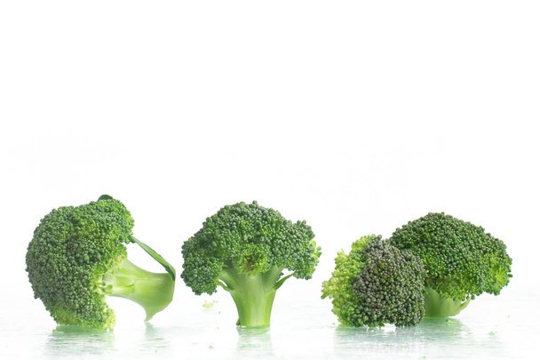 Fresh Raw Broccoli - 写真・画像