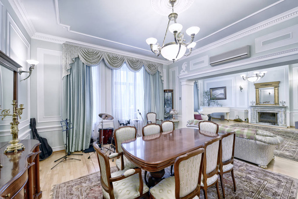 luxury living room interior. - Фото, зображення