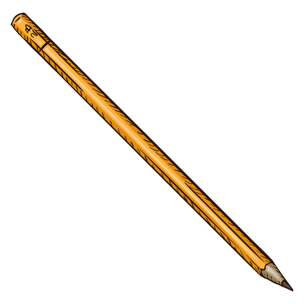 Cartoon Pencil for Drawing - Vector, Image