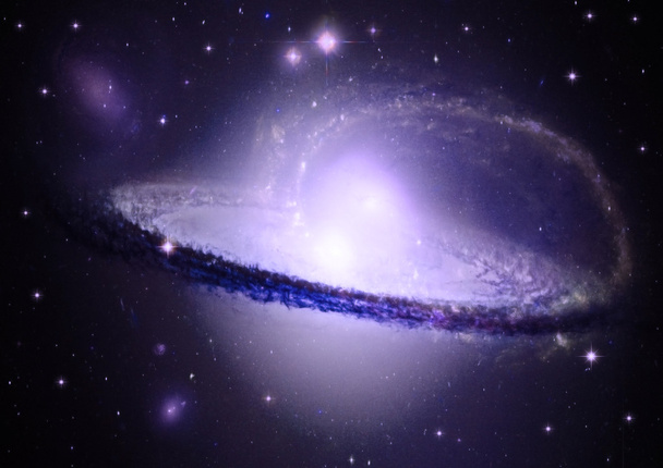 galassia in uno spazio libero - Foto, immagini