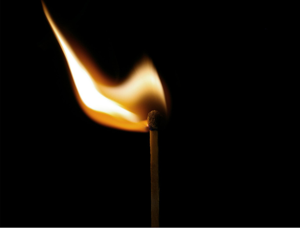 Closeup of a matchstick - Photo, Image
