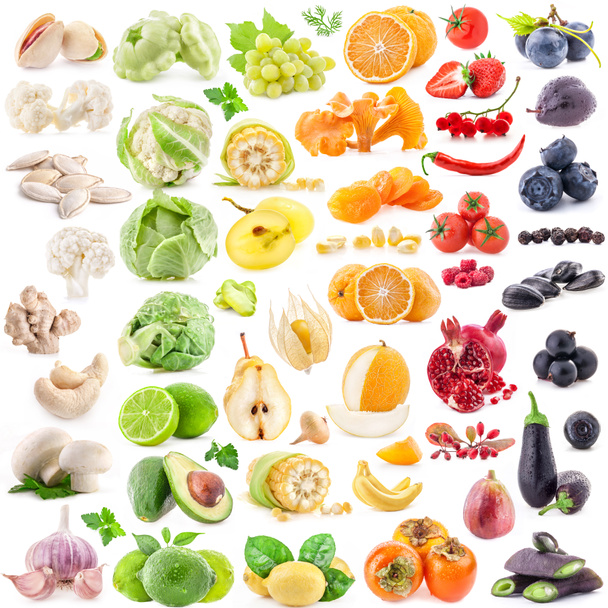 Collection of fruits and vegetables - Photo, Image