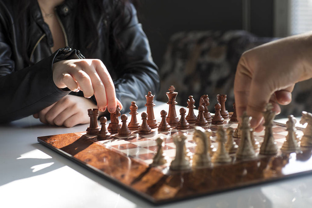 σκάκι παιχνίδι επαγγελματική φωτογραφία απόθεμα - Φωτογραφία, εικόνα