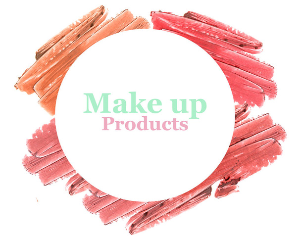 Lipstick smeared with space for text (Marketing promotion product) - Photo, Image