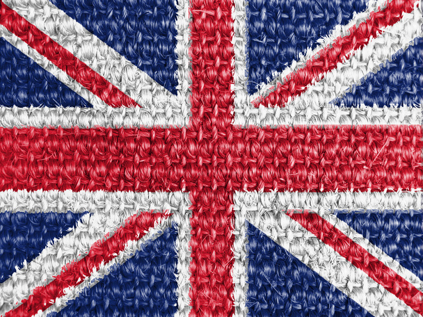 Le drapeau britannique
 - Photo, image